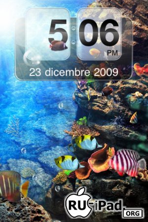 Amazing Aquarium Clock 2.0 [ipa/iPhone/iPod Touch/iPad]