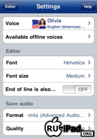 Voice Reader Text to Speech 2.3.0 [ipa/iPhone/iPod Touch/iPad]