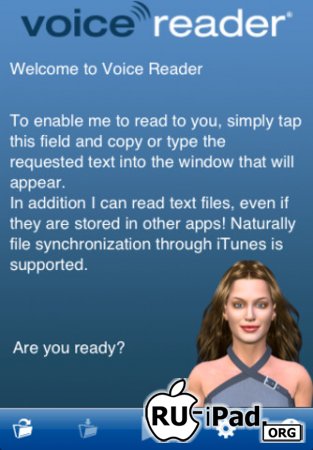 Voice Reader Text to Speech 2.3.0 [ipa/iPhone/iPod Touch/iPad]