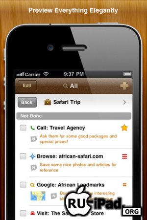 2Do: Tasks Done in Style 2.6.3 [ipa/iPhone/iPod Touch/iPad]
