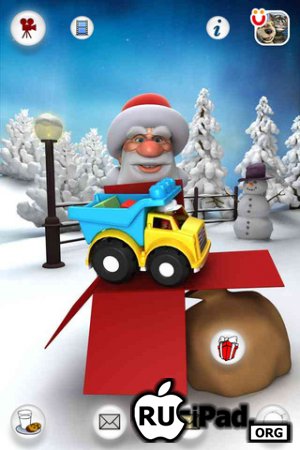 Talking Santa for iPhone 2.0 [ipa/iPhone/iPod Touch/iPad]