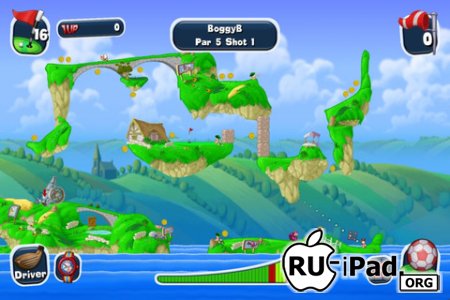 Worms Crazy Golf 1.05 [ipa/iPhone/iPod Touch/iPad]