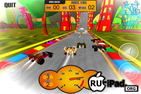 CrazyKartOON 1.4 [ipa/iPhone/iPod Touch/iPad] 