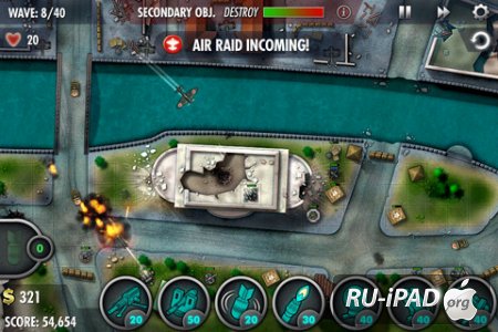 iBomber Defense Pacific [1.2] [ipa/iPhone/iPod Touch/iPad]