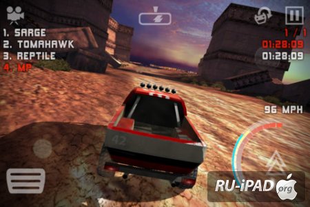 Uber Racer 3D - Sandstorm [1.4] [ipa/iPhone/iPod Touch/iPad]