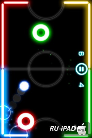 Glow Hockey 2 [2.2.5][ipa/iPhone/iPod Touch]