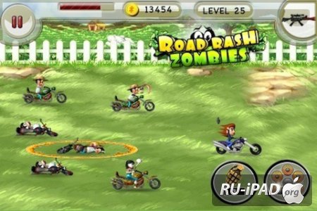 RoadRash Zombies ( 3D Bike Racing and Shooting Games ) [1.0] [ipa/iPhone/iPod Touch/iPad]