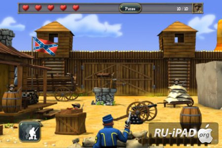The Bluecoats: North vs South [1.0.2] [ipa/iPhone/iPod Touch/iPad]