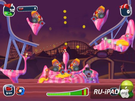 Worms Crazy Golf HD [1.06] [ipa/iPad]