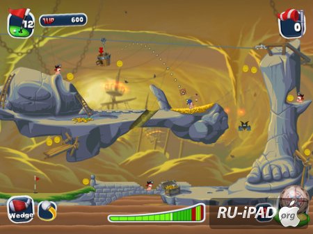 Worms Crazy Golf HD [1.06] [ipa/iPad]
