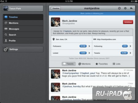 Tweetbot for Twitter [2.6] [ipa/iPad]