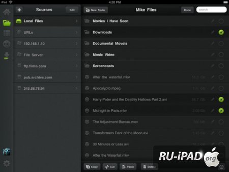 OPlayer HD [2.0.03] [ipa/iPad]