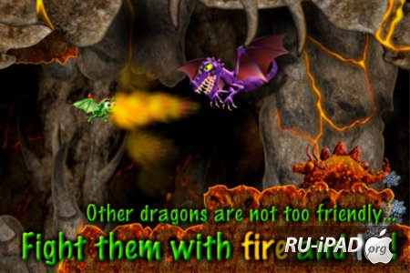 Little Dragon  One Touch Flying Game [1.0.0] [ipa/iPhone/iPod Touch/iPad]