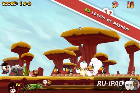 Worm vs Birds [1.2] [ipa/iPhone/iPod Touch/iPad]