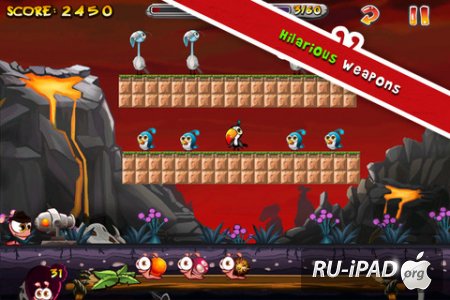 Worm vs Birds [1.2] [ipa/iPhone/iPod Touch/iPad]
