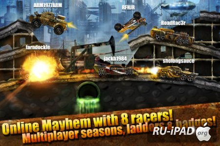 Road Warrior Multiplayer Racing - by Top Free Apps and Games [1.3.8][ipa/iPhone/iPod Touch/iPad]
