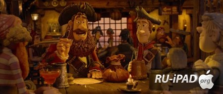 !   / The Pirates! Band of Misfits [2012/BDRip/mp4/iPhone/iPod/iPad]