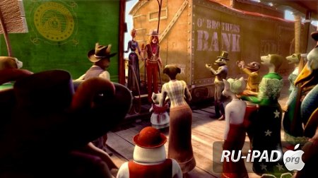 :  ! / Cendrillon au Far West [2012/BDRip/mp4/iPhone/iPod/iPad]