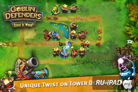 Goblin Defenders: Steel n Wood [1.5.1] [ipa/iPhone/iPod Touch/iPad]