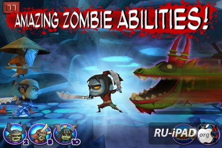 Samurai vs Zombies Defense [3.2.0 [ipa/iPhone/iPod Touch/iPad]