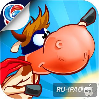 Supercow: funny farm arcade platformer
