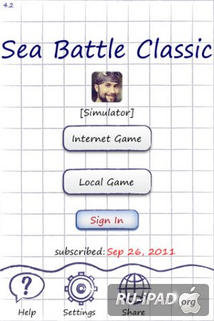 Sea Battle Classic [3.4.2] [ipa/iPhone/iPod Touch/iPad]