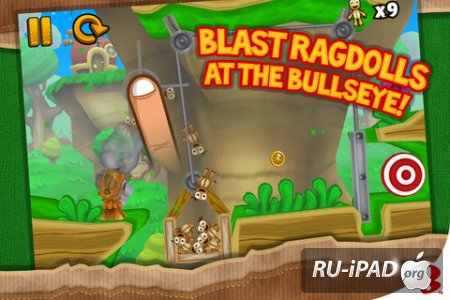 Ragdoll Blaster 3: Deluxe [1.0.0] [ipa/iPhone/iPod Touch]