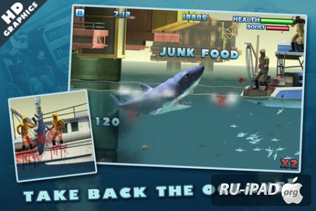 Hungry Shark - Part 3 [3.1.5] [IPA/IPHONE/IPOD TOUCH]