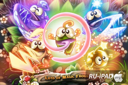 The Magic Frog Friends Clash In The Enchanted Backyard Battle, Full Game [1.0] [ipa/iPhone/iPod Touch/iPad]