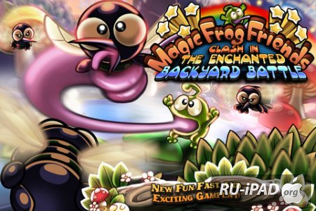 The Magic Frog Friends Clash In The Enchanted Backyard Battle, Full Game [1.0] [ipa/iPhone/iPod Touch/iPad]
