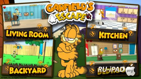 Garfield's Escape [1.0.1] [IPA/IPHONE/IPOD TOUCH/IPAD]