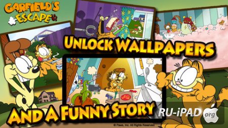 Garfield's Escape [1.0.1] [IPA/IPHONE/IPOD TOUCH/IPAD]