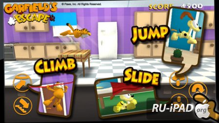 Garfield's Escape [1.0.1] [IPA/IPHONE/IPOD TOUCH/IPAD]