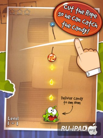 Cut the Rope HD [2.1] [ipa/iPad]