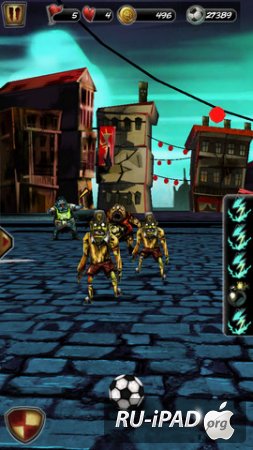 Undead Soccer [1.1] [ipa/iPhone/iPod Touch/iPad]