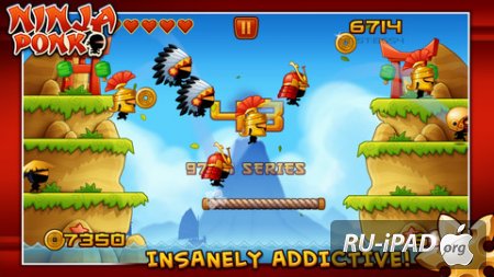 Ninja Ponk [2.1] [IPA/IPHONE/IPOD TOUCH/IPAD]