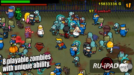 Infect Them All 2 : Zombies [1.3] [IPA/IPHONE/IPOD TOUCH/IPAD]