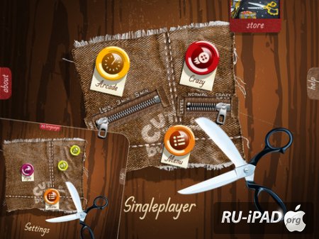 Cut the Buttons HD [2.2.1] [ipa/iPad]