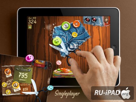 Cut the Buttons HD [2.2.1] [ipa/iPad]