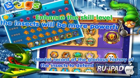 Bugs TD [1.2.0] [ipa/iPhone/iPod Touch/iPad]
