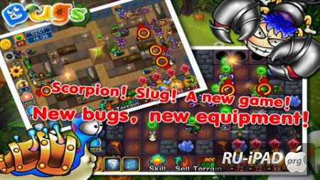 Bugs TD [1.2.0] [ipa/iPhone/iPod Touch/iPad]