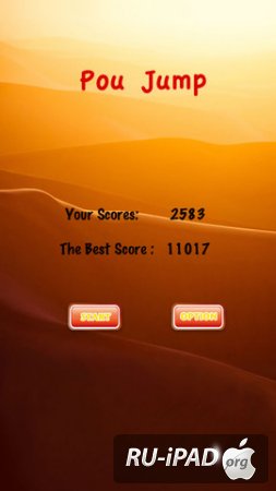 Pou Jump [1.0.0][ipa/iPhone/iPod Touch/iPad]