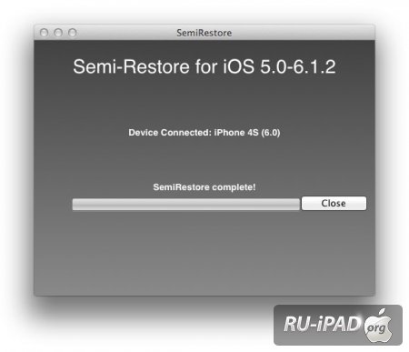 []   Semi-Restore.